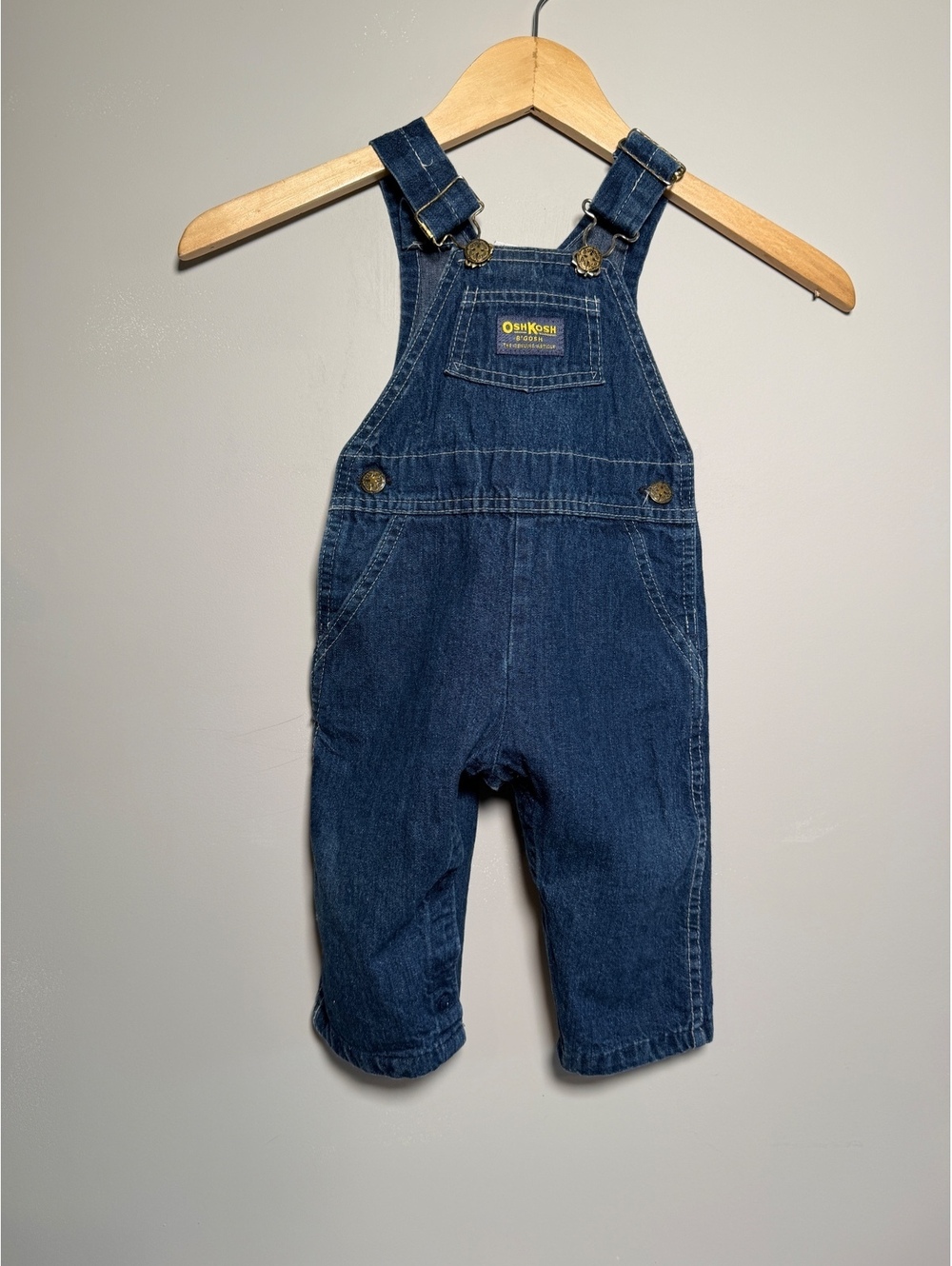 1990s Vintage Oshkosh Overalls Size 18 Months